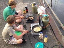 Eten koken Zeeverkenners Scouting Elburg